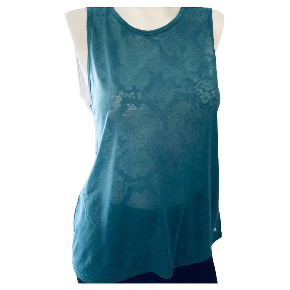 NWT Snakeskin Burnout Tank Top